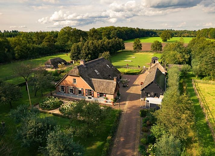 Schoene Aussicht auf See und Natur rund um das Ferienhaus in Maarsbergen, Utrechtse Heuvelrug.