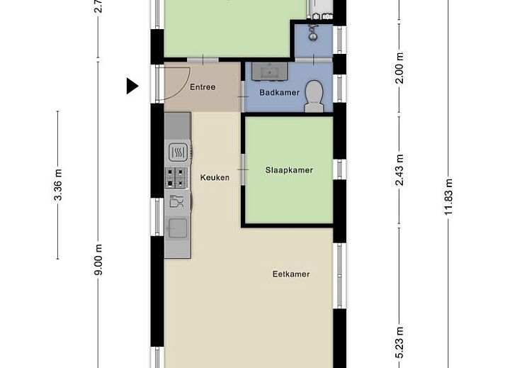 Unterkunft 582430 - Ferienhaus Utrecht eo - Parel 4 personen