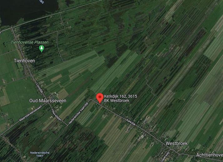 Aerial photo of UT073 vacation home location in Westbroek Utrecht