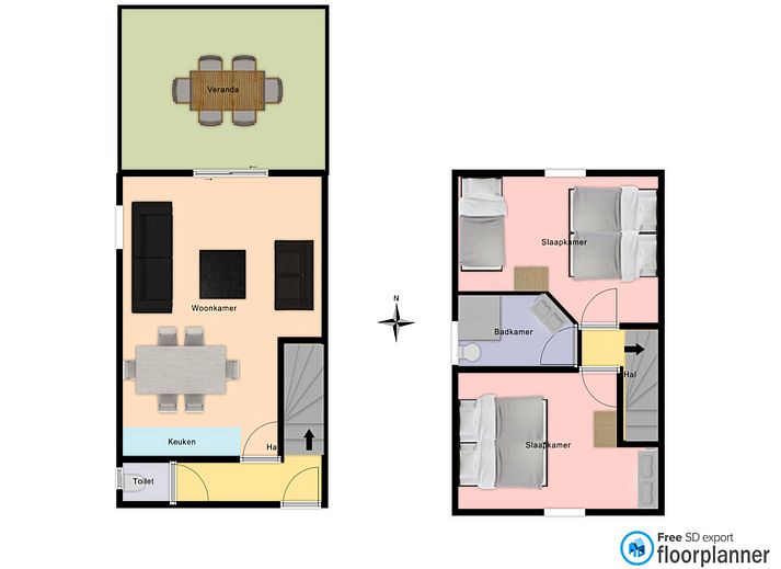 Verblijf 590157 - Vakantiewoning Noord-Beveland - Vakantiehuis Venus