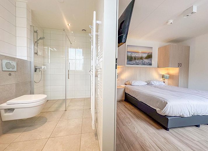 Gezellige sauna in Coast and Calm 63 vakantiehuis, Colijnsplaat, Noord-Beveland, Zeeland