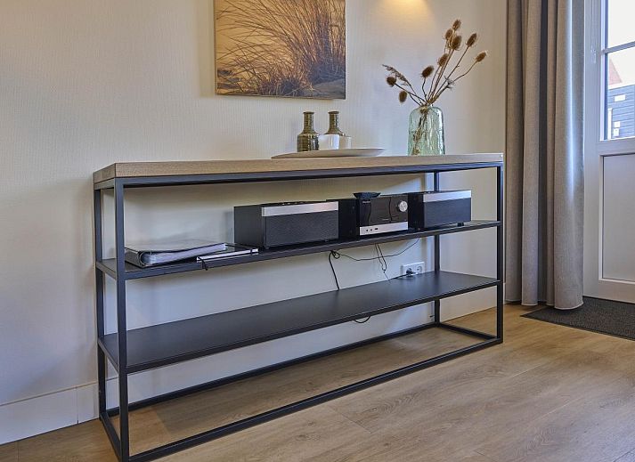 Luxury sauna inside Sauna Zee vacation home in Colijnsplaat, North Beveland, Zeeland.