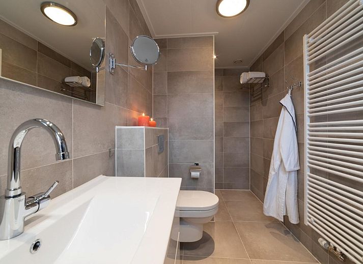 Luxe sauna in Coast Calm 71 vakantiehuis te Colijnsplaat, Noord-Beveland.