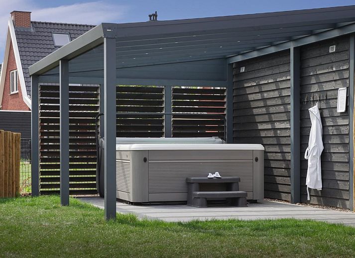 Luxe sauna in Coast Calm 71 vakantiehuis te Colijnsplaat, Noord-Beveland.