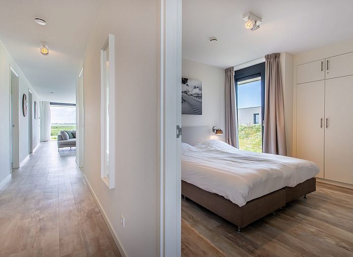 Geraeumige Terrasse des Ferienhauses Waterlijn 38 | De Groote Duynen in Kamperland, Zeeland.