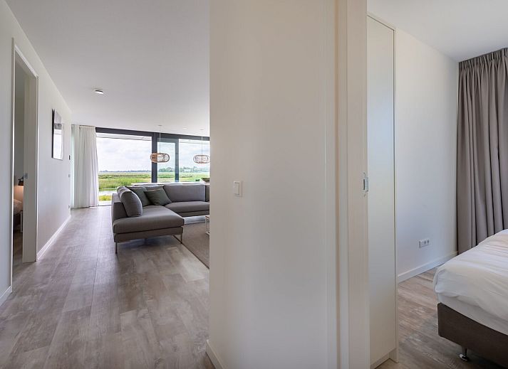 Geraeumige Terrasse des Ferienhauses Waterlijn 38 | De Groote Duynen in Kamperland, Zeeland.