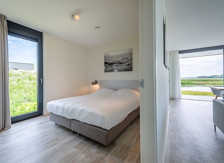 Blick von der Terrasse der Waterline 38 | De Groote Duynen in Kamperland, Nord-Beveland.