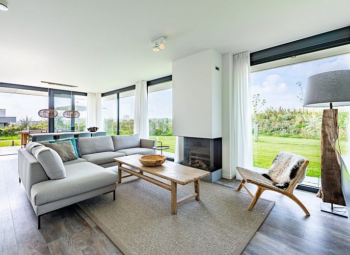 Essecke mit Aussicht in Duinvallei 35, Kamperland, Ferienhaus in Zeeland