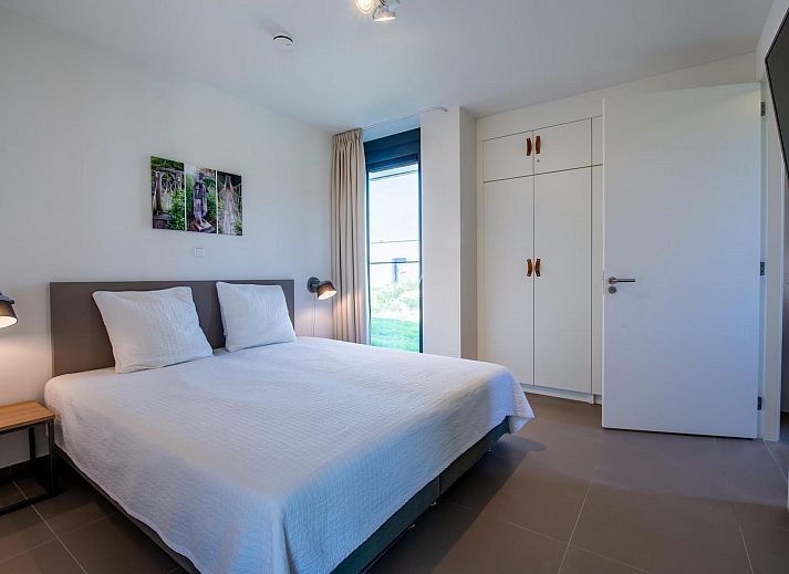 Stijlvolle woonkamer in Duinvallei 29 | De Groote Duynen, Kamperland. Vakantiehuis met moderne inrichting, Noord-Beveland, Zeeland.