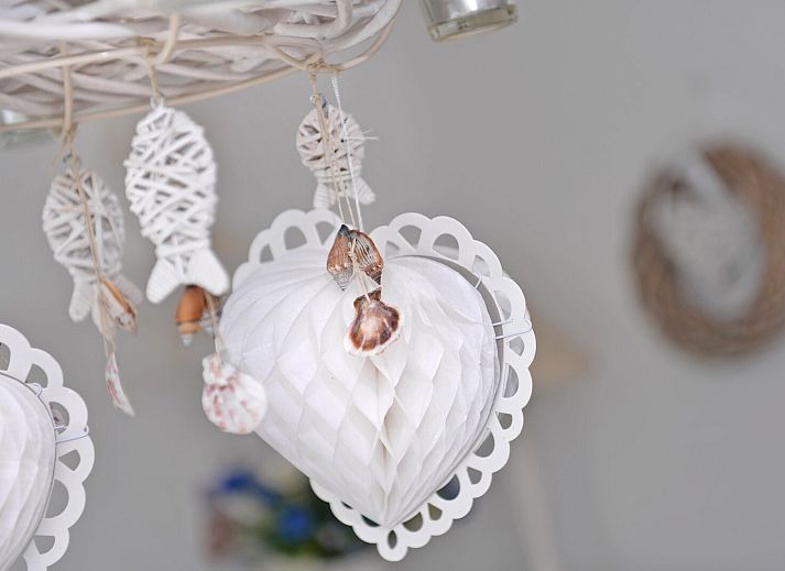 Geraeumiges Esszimmer mit Holztisch im Ferienhaus Fazantenlaan 6, De Banjaard, Kamperland, Noord-Beveland, Zeeland.