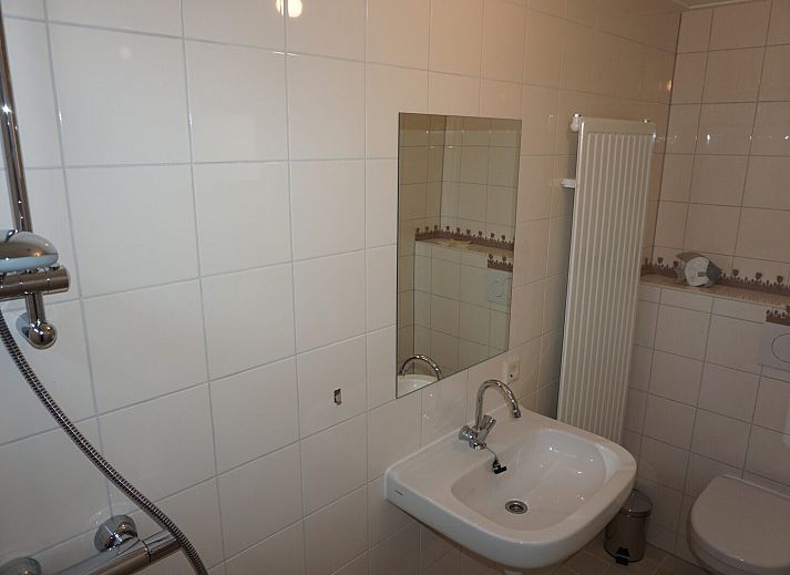 Geraeumiger Garten im Ferienhaus Kwikstaartenlaan 20 in De Banjaard, Kamperland, umgeben von gruener Natur.