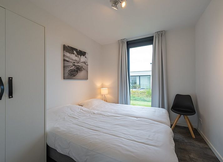 Offener Wohnbereich in Zandbank 03 | De Groote Duynen, Bungalow in Kamperland, mit Sitzecke und Essbereich.