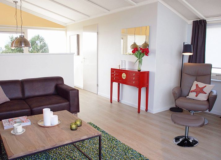 Sea view from Ostrea 16 vacation home, Roompot Beach Resort, Kamperland, Zeeland.