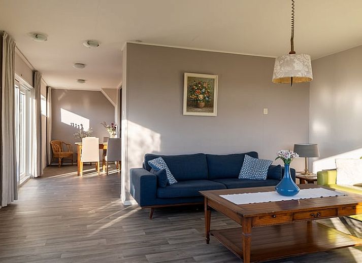 Knusse slaapkamer in Vakantiehuisje in Kamperland, Noord-Beveland, Zeeland, met comfortabele inrichting.