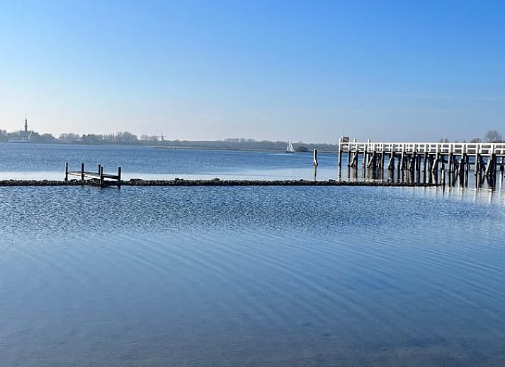 Moderne Kueche im Ferienhaus in Kamperland, ausgestattet mit allen Annehmlichkeiten in Zeeland.