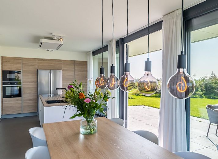 Schottische Highlander in der Natur bei Duinvallei 45, Ferienhaus in Kamperland, Zeeland.