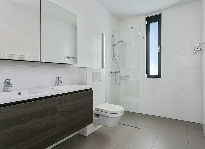 Modern living room in Waterline 04, De Groote Duynen, Kamperland.