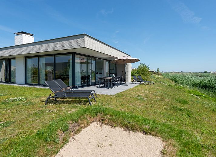 Modern living room in Waterline 04, De Groote Duynen, Kamperland.