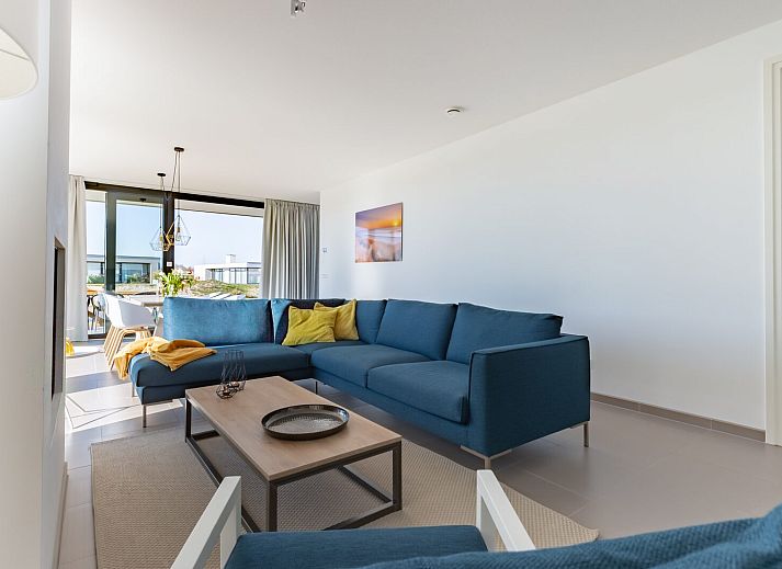 Moderne bungalow Waterlijn 03 | De Groote Duynen aan het water in Kamperland, Noord-Beveland, Zeeland.