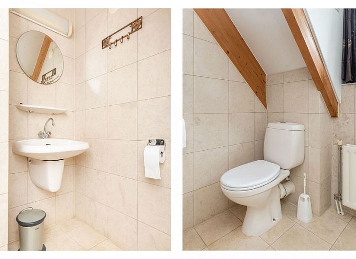 Ruime achtertuin van Noordzeeboulevard 51 vakantiehuis in Kamperland, ideaal voor gezinnen in Noord-Beveland.