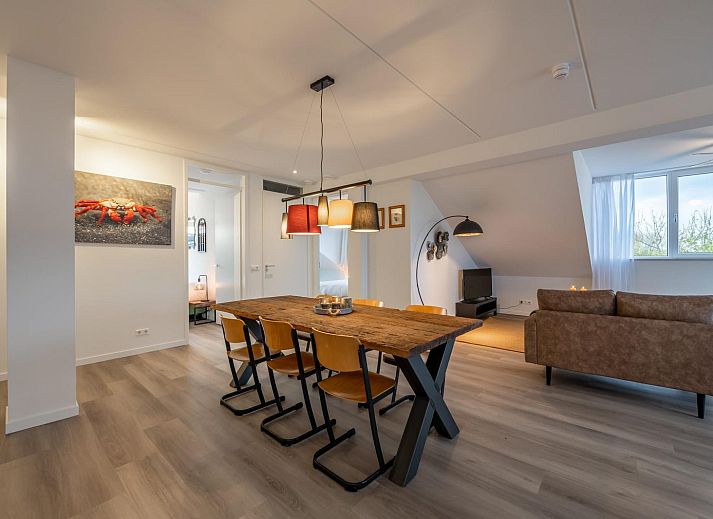 VZ2303 Luxurioeses Penthouse in Kamperland mit moderner Architektur und Balkonen in Noord-Beveland, Zeeland.