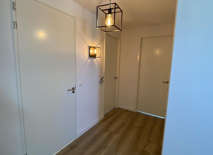 VZ948 Ferienvilla Kamperland, Panoramablick vom Balkon in Kamperland, Nord-Beveland, Zeeland.