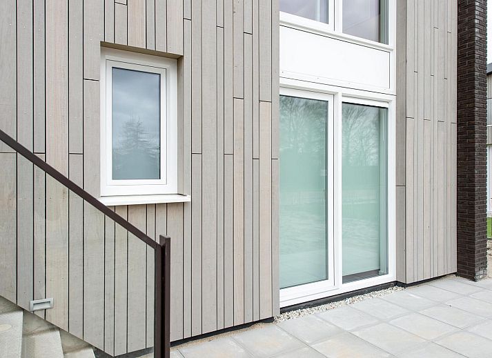 Helles Wohnzimmer in VZ1180 Ferienhaus in Kamperland mit moderner Einrichtung in Zeeland.