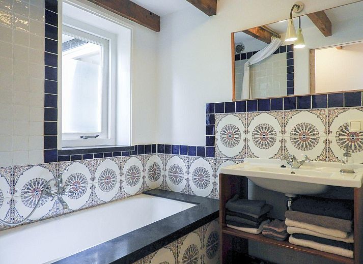 Gemuetliche Terrasse im VZ184 Ferienhaus Kamperland in Noord-Beveland, Zeeland.