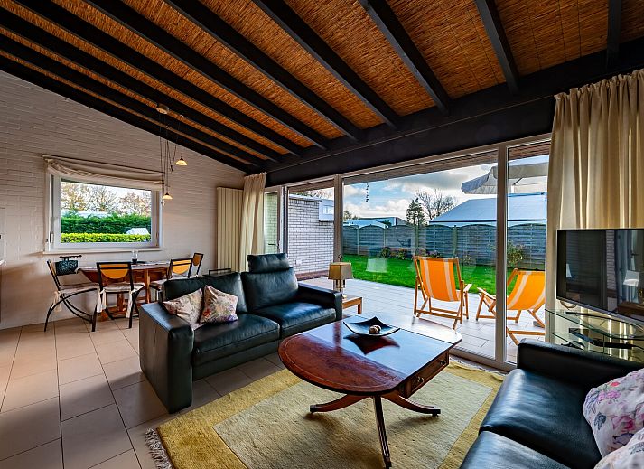 Dennenlaan 7 | Ruiterplaat Ferienhaus mit grosser Veranda in Kamperland, Noord-Beveland, Zeeland.