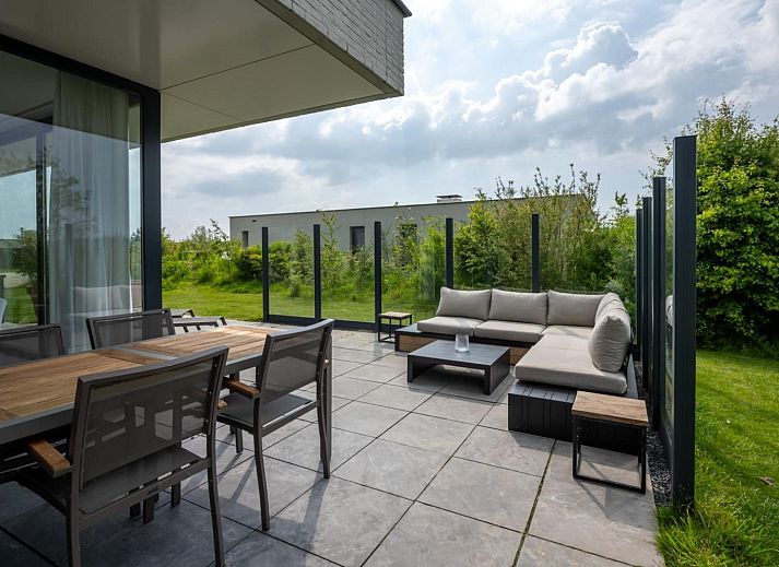 Stilvolle Details im Wohnzimmer der Zandbank 23 | De Groote Duynen, Kamperland.