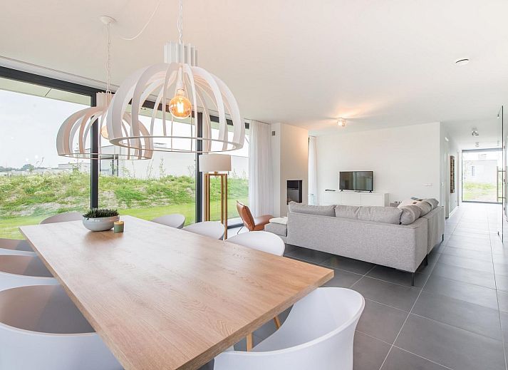 Schoene Aussicht auf die Umgebung von Zandbank 22, Bungalow in Kamperland, Noord-Beveland.