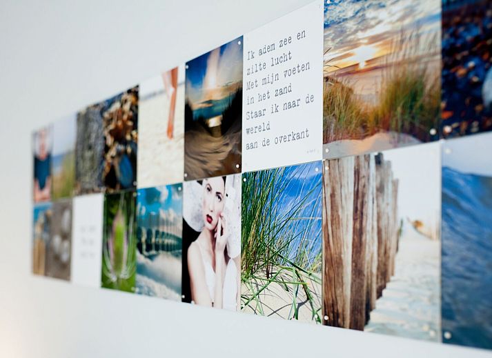 Gefrorener See bei Zandbank 22, Bungalow in Kamperland, Nord-Beveland.