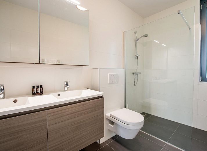 Gemuetliche Sitzecke mit Kamin in Zandbank 22, Ferienhaus in Kamperland, Zeeland.