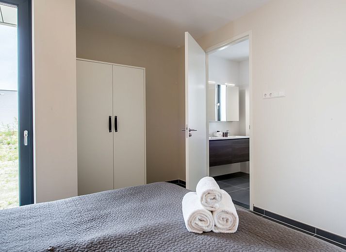 Blick auf den Speisesaal von der Terrasse der Zandbank 18 | De Groote Duynen, Kamperland.