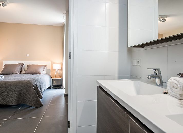 Blick auf den Speisesaal von der Terrasse der Zandbank 18 | De Groote Duynen, Kamperland.