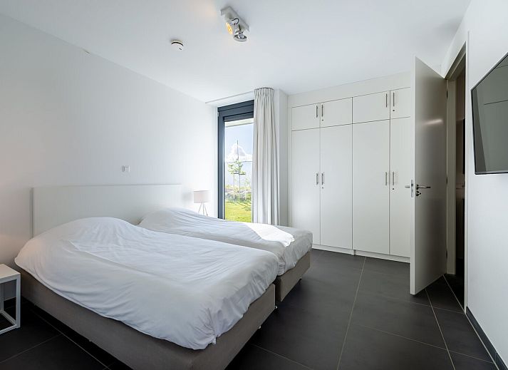 Modern living room in Duinvallei 06, vacation home in Kamperland, Noord-Beveland, Zeeland.