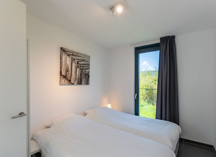 Ruime eet- en woonkamer in Waterlijn 05 vakantiehuis, Kamperland, Noord-Beveland.