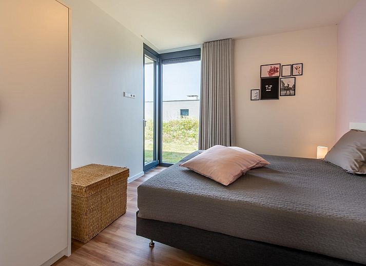 Gemuetliches Schlafzimmer im Ferienhaus Duinvallei 30 | De Groote Duynen, Kamperland, Noord-Beveland, Zeeland.