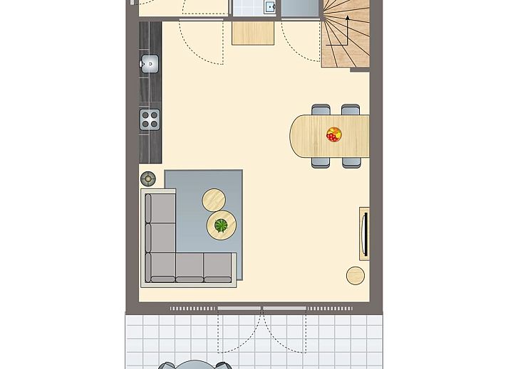 Guest house 6004100 - Bungalow Schouwen-Duiveland - Résidence 't Hof van Haamstede | 4-persoons hoevewoning | 4