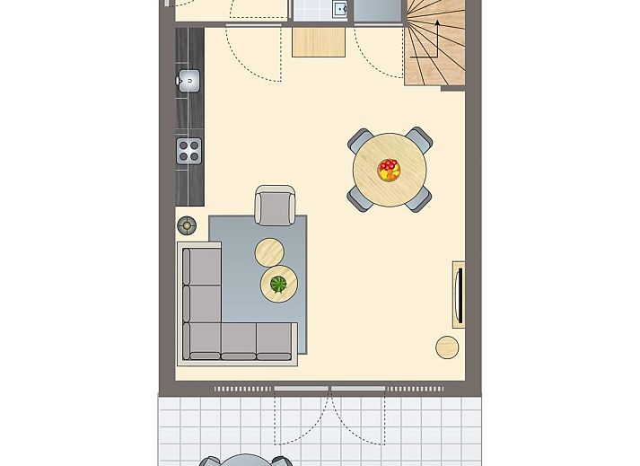 Guest house 6004103 - Bungalow Schouwen-Duiveland - Résidence 't Hof van Haamstede | 4-persoons hoevewoning | 4