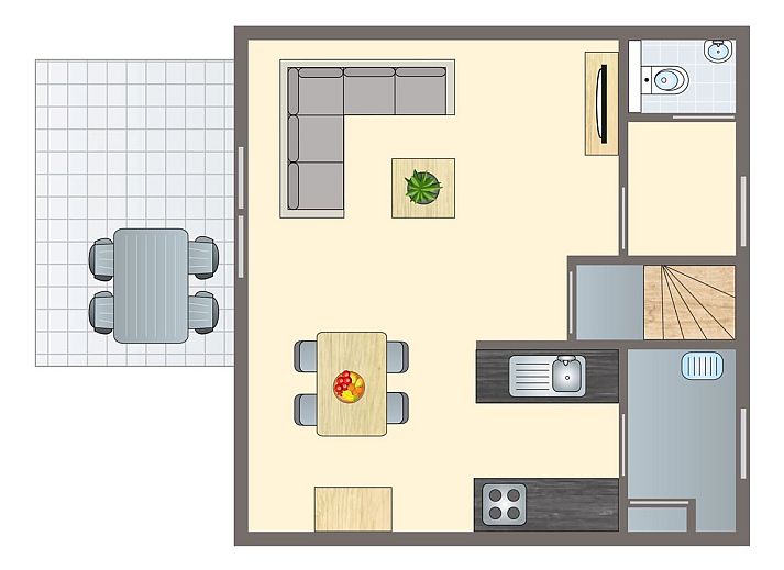 Unterkunft 6004106 - Bungalow Schouwen-Duiveland - Resort Haamstede | 4-persoons bungalow | 4B2