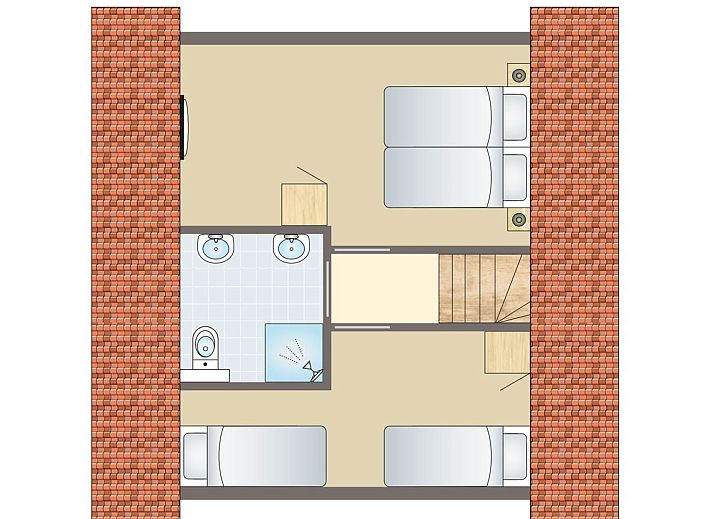 Unterkunft 6004106 - Bungalow Schouwen-Duiveland - Resort Haamstede | 4-persoons bungalow | 4B2