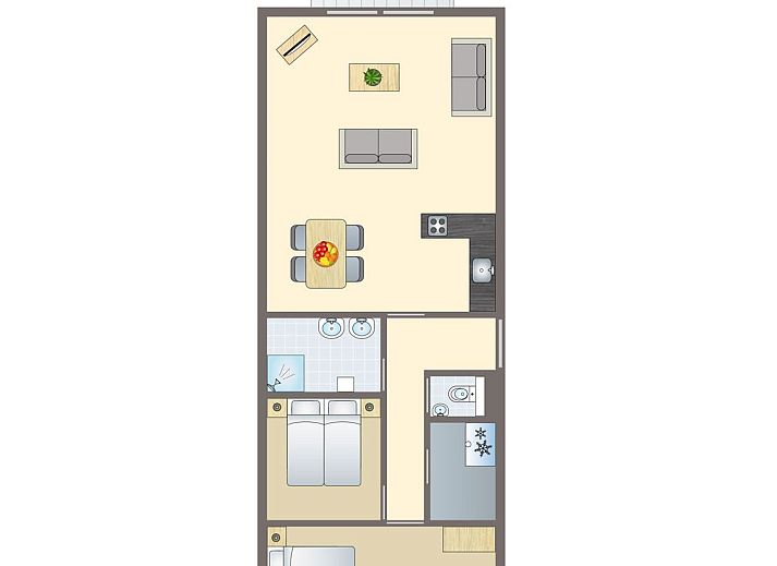 Unterkunft 6004109 - Bungalow Schouwen-Duiveland - Résidence 't Hof van Haamstede | 4-persoons Heerenhuisappar