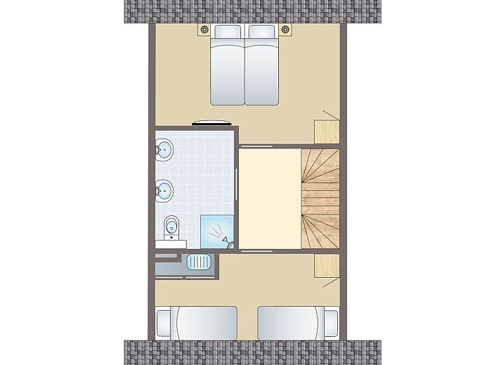 Unterkunft 6004110 - Bungalow Schouwen-Duiveland - Resort Haamstede | 4-persoons bungalow | 4B1