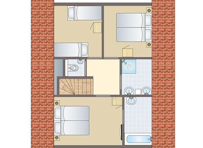 Unterkunft 6004112 - Bungalow Schouwen-Duiveland - Resort Haamstede | 6-persoons bungalow | 6D