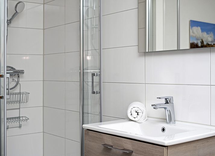 Comfortabele zithoek in vakantiehuis Duinpark 't Hof van Haamstede, Burgh-Haamstede, Zeeland.