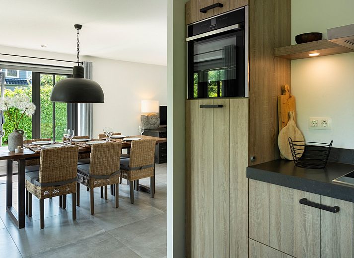 Zonnige tuin van Vakantievilla Paardenbos 5 in Burgh-Haamstede, ideaal voor ontspanning op Schouwen-Duiveland.