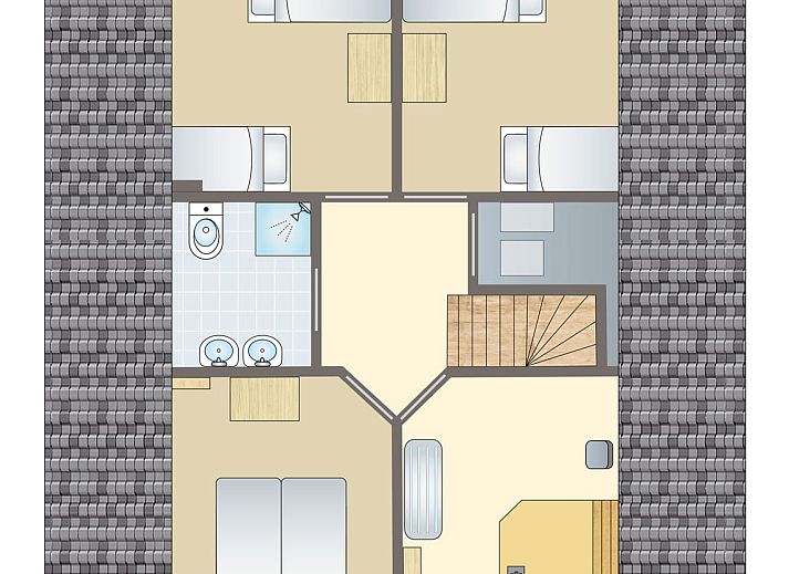 Unterkunft 600429 - Bungalow Schouwen-Duiveland - Duinpark 't Hof van Haamstede | 6-persoons bungalow | 6DL