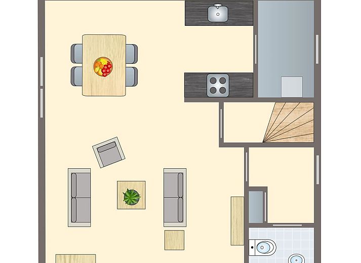 Unterkunft 600462 - Bungalow Schouwen-Duiveland - Duinpark 't Hof van Haamstede | 4-persoons bungalow | 4BL