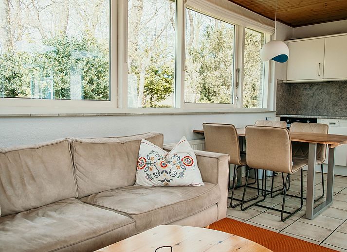 Gezellige entree van Vakantiebungalow Gravenhof 12, vakantiehuis in Burgh-Haamstede, Zeeland.